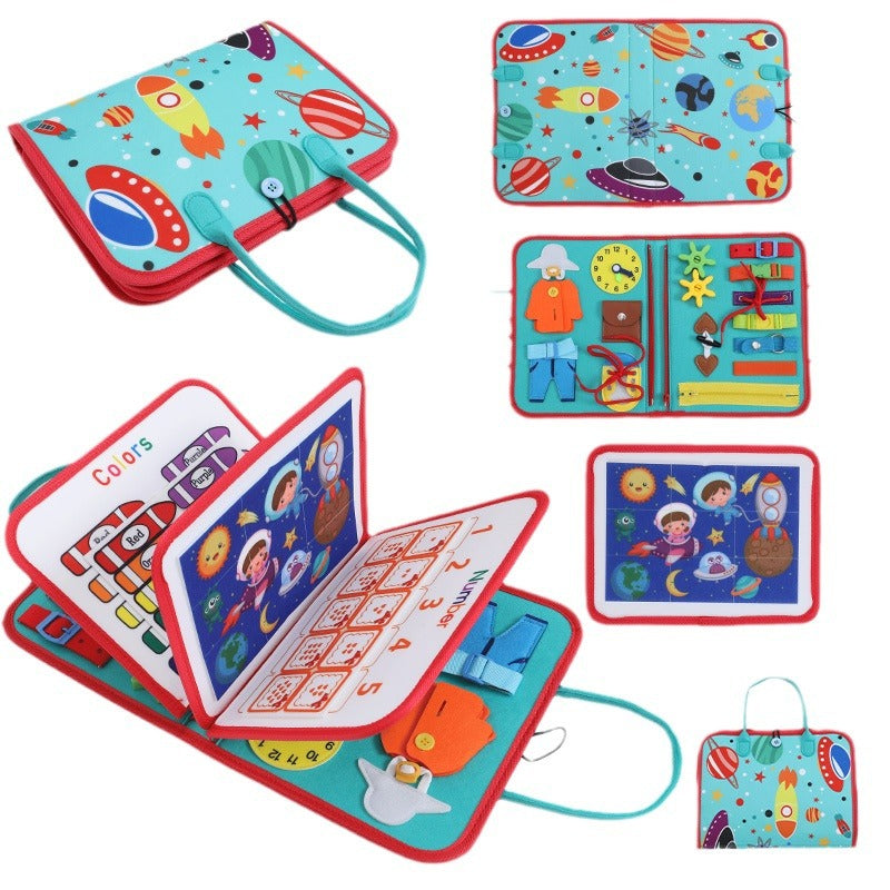 Marrin Plus felt busy board activity pages